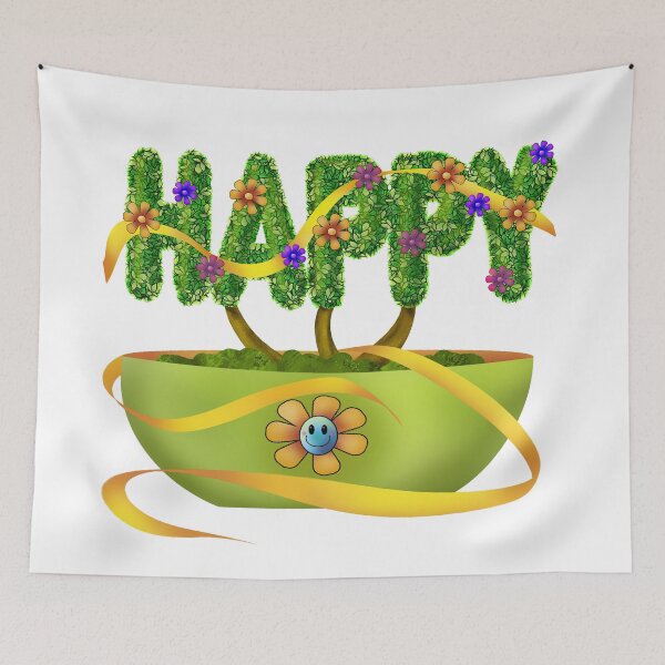 Item preview, Be Happy designed and sold by maricablue.