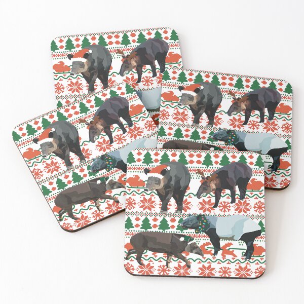 Item preview,  Christmas Zoo Tapir  designed and sold by thezoogirl.