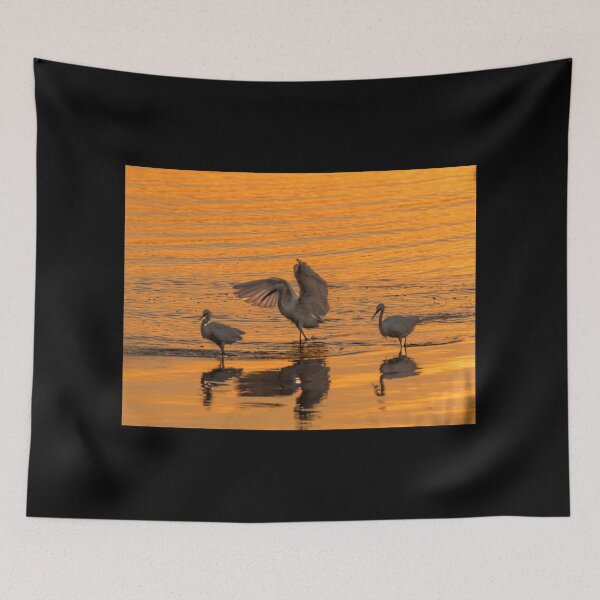 Item preview, Early Morning Egrets Out For Feeding   designed and sold by Debra Martz.