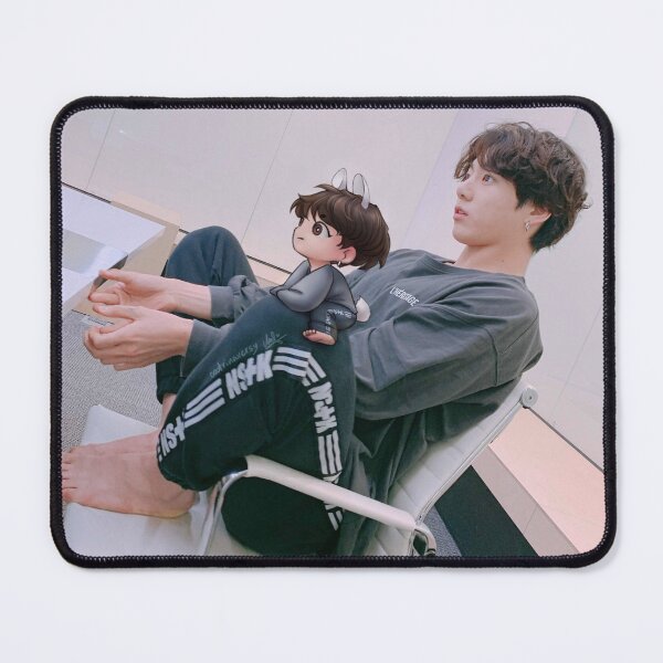 Item preview, Jungkook with Chibi Kookie designed and sold by catrinaversy.