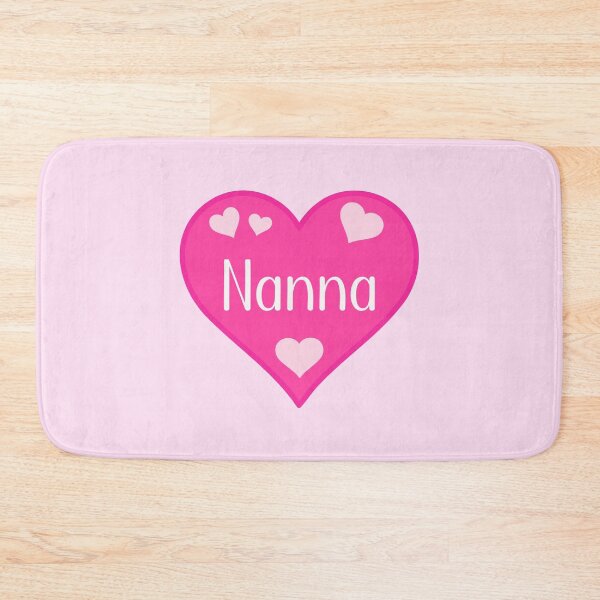 Item preview, Nanna Name Pink Heart  designed and sold by Jeallan Designs.