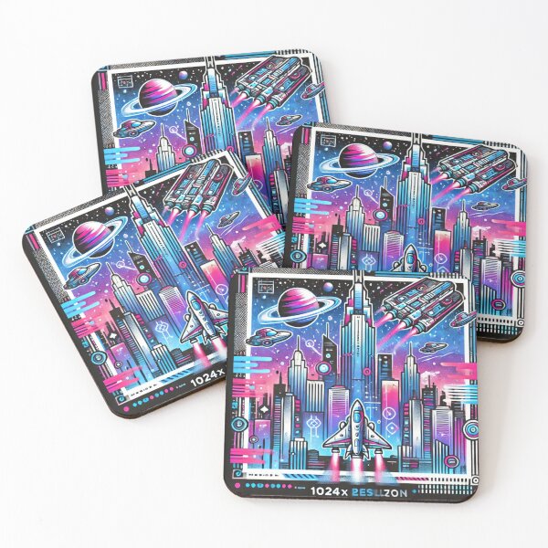 Item preview, Futuristic metropolis  designed and sold by gatohi.