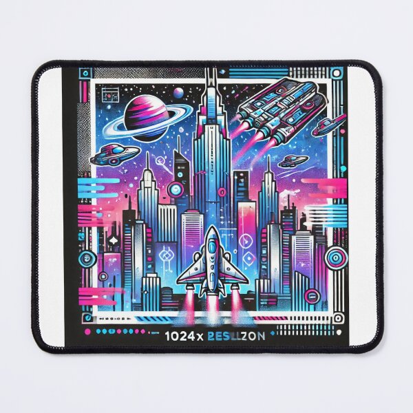 Item preview, Futuristic metropolis designed and sold by gatohi.