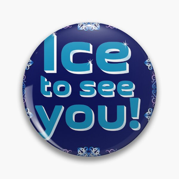 Item preview, Ice to See You! Winter Greetings with Frosted Typography designed and sold by Ihor Ivanov.