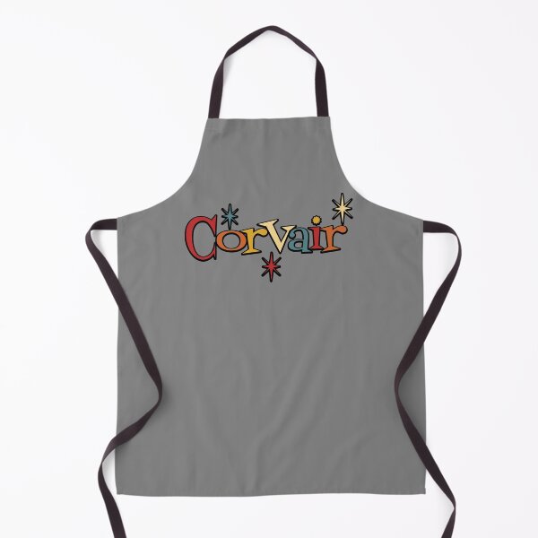 Item preview, Corvair mid century modern logo red teal beige maroon orange yellow gold designed and sold by FlatSixGraphics.