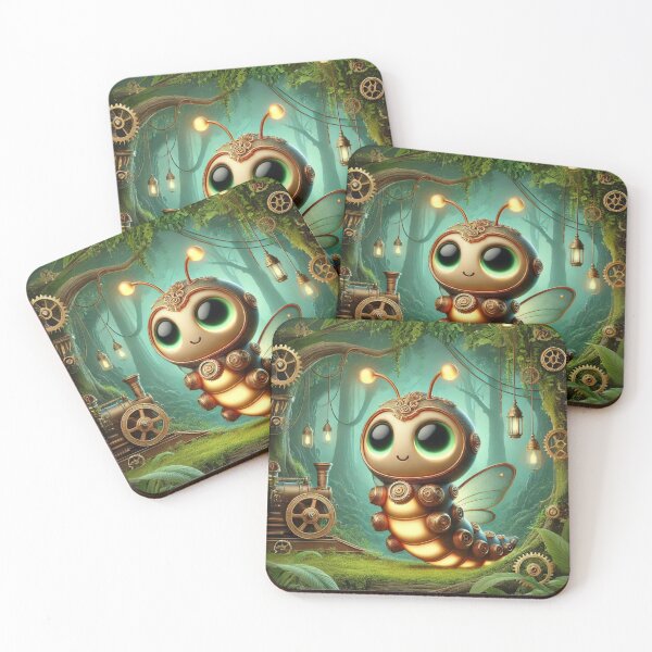 Item preview, Steampunk Glowworm designed and sold by Sillytoe.
