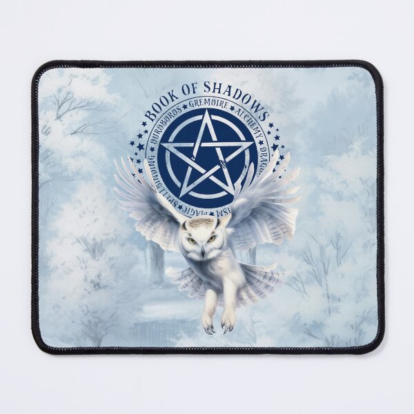 Item preview, Enchanted Owl A Radiant Tapestry of Wisdom and Protection designed and sold by MysticOzzy.