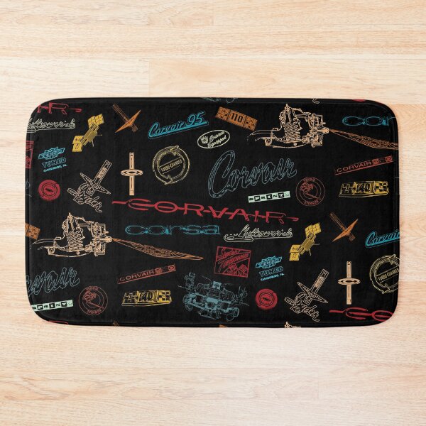 Item preview, Corvair emblem logo script ilustrations designed and sold by FlatSixGraphics.