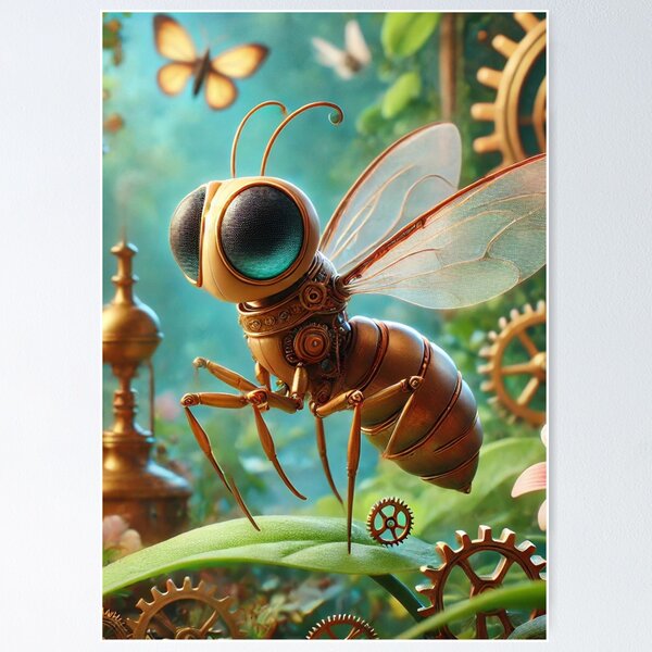 Item preview, Steampunk Gnat designed and sold by Sillytoe.