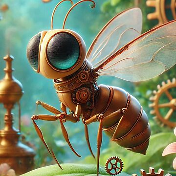 Artwork thumbnail, Steampunk Gnat by Sillytoe