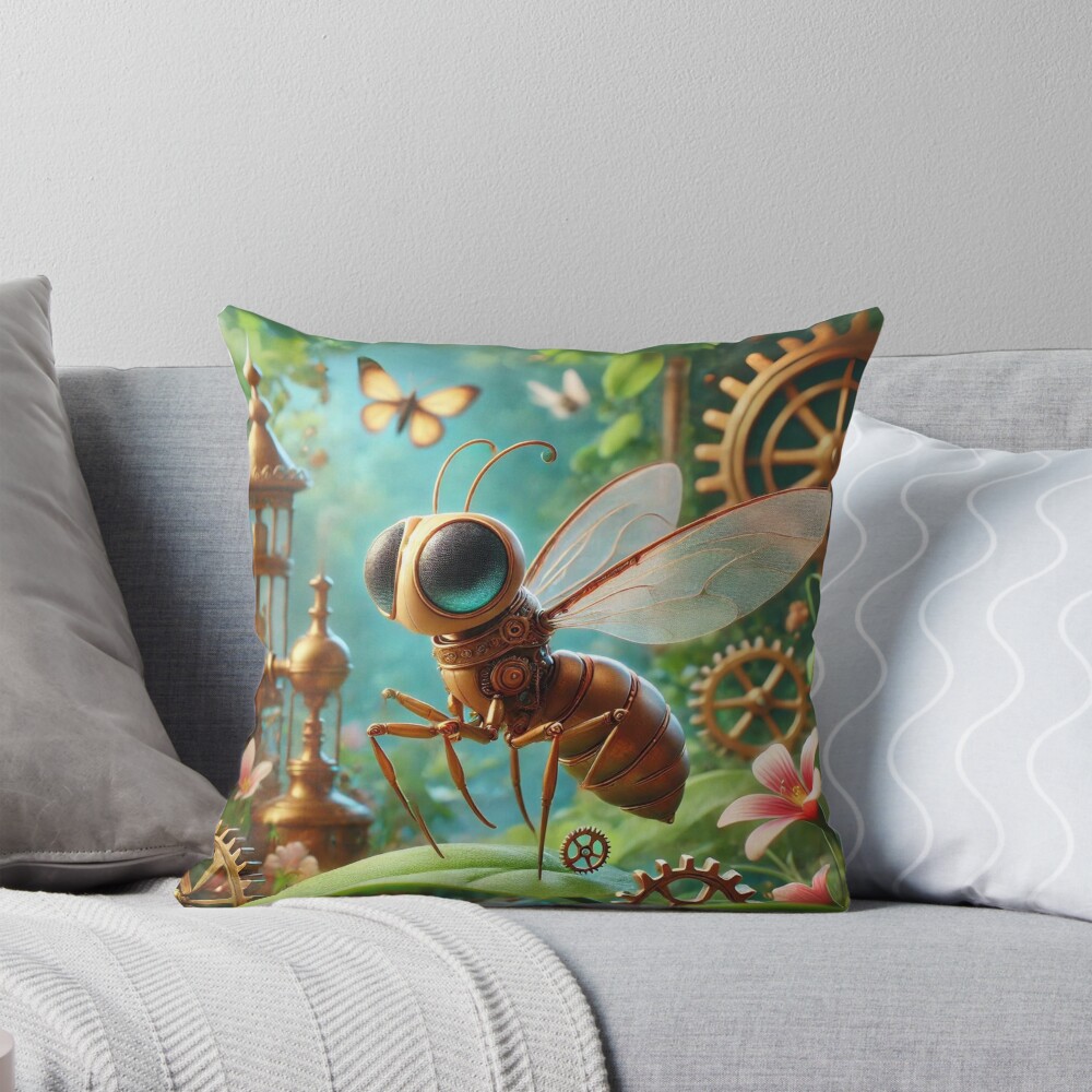 Item preview, Throw Pillow designed and sold by Sillytoe.