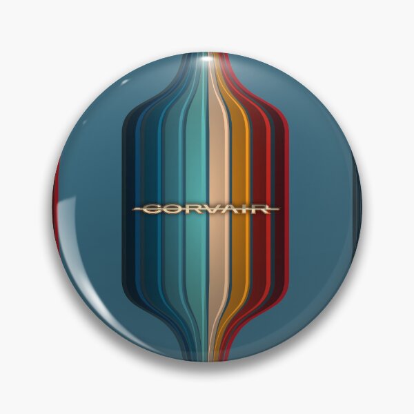 Item preview, Tasco Turquoise Corvair Vintage Pattern Retro 60s 70s designed and sold by FlatSixGraphics.