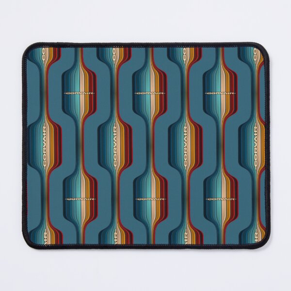 Item preview, Tasco Turquoise Corvair Vintage Pattern Retro 60s 70s designed and sold by FlatSixGraphics.