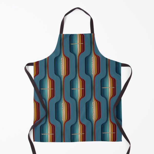 Item preview, Tasco Turquoise Corvair Vintage Pattern Retro 60s 70s designed and sold by FlatSixGraphics.