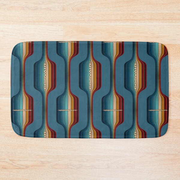 Item preview, Tasco Turquoise Corvair Vintage Pattern Retro 60s 70s designed and sold by FlatSixGraphics.