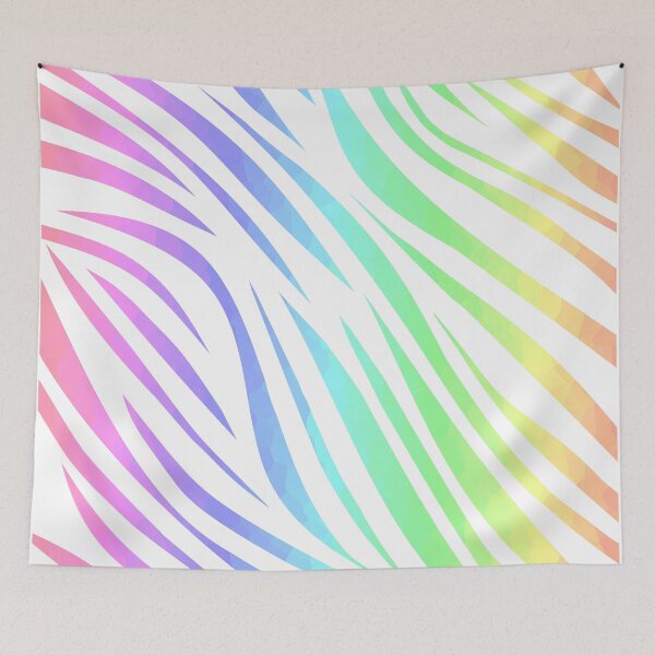 Item preview, Rainbow Zebra Stripes designed and sold by Sartoris Art.