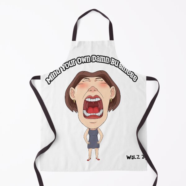 Item preview, Mind Your Own Damn Business Cartoon T Shirt designed and sold by Millie8282.