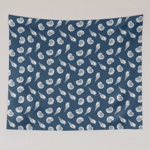 Item preview, Navy Shells designed and sold by SpeareCreations.