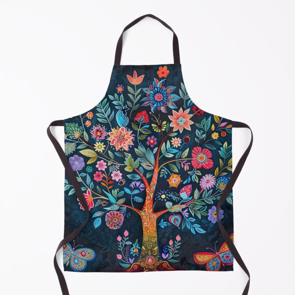 Item preview, Tree of Life - Colorful Floral Fantasy with Butterflies designed and sold by BeautyPulse.