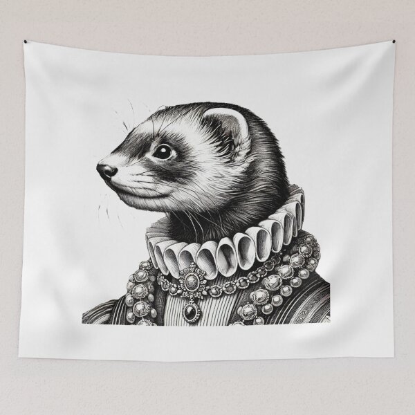 Item preview, Oliver Ferret Fur Bae BAMBA designed and sold by BambaAesthetics.