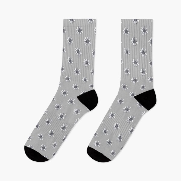 Item preview, Daisies in Grey designed and sold by SpeareCreations.