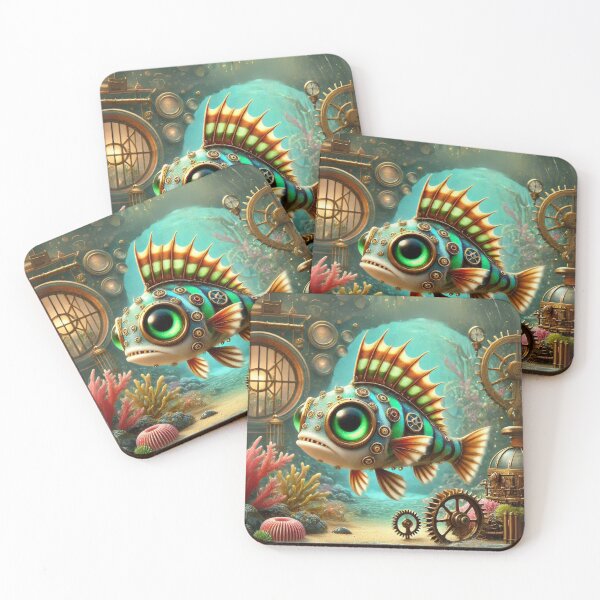 Item preview, Steampunk Goby Fish designed and sold by Sillytoe.