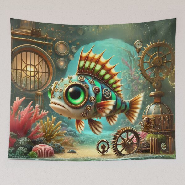 Item preview, Steampunk Goby Fish designed and sold by Sillytoe.