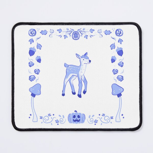 Item preview, Bambi Deer Autumn Ceramic Tile designed and sold by rizdrawings.