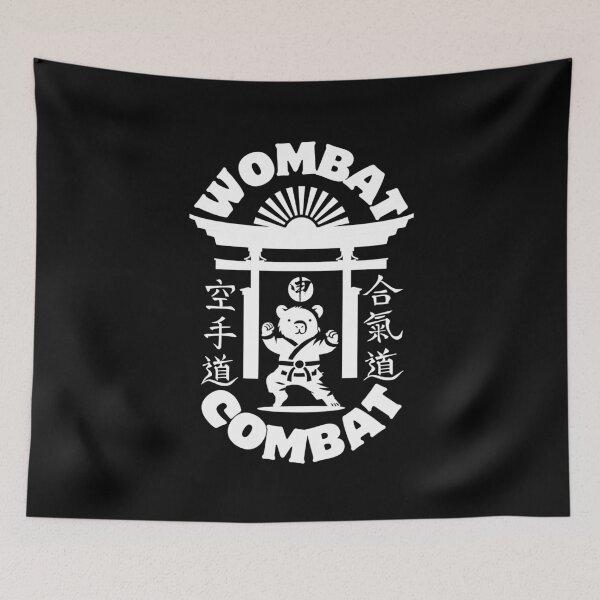Item preview, Wombat Combat, White designed and sold by pUNKnown.