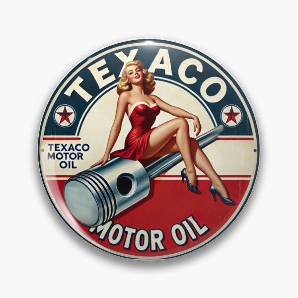 Item preview, Texaco Motor Oil Vintage Sign designed and sold by FutureTraveller.