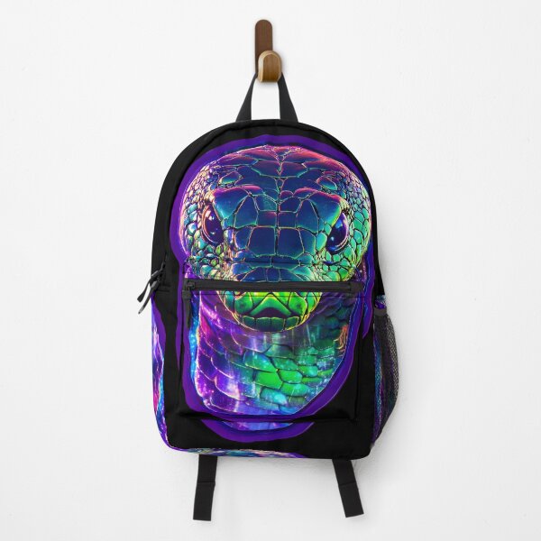 Item preview, Quantum Serpent: Neon Cobra Realm designed and sold by AI-Only Creations.