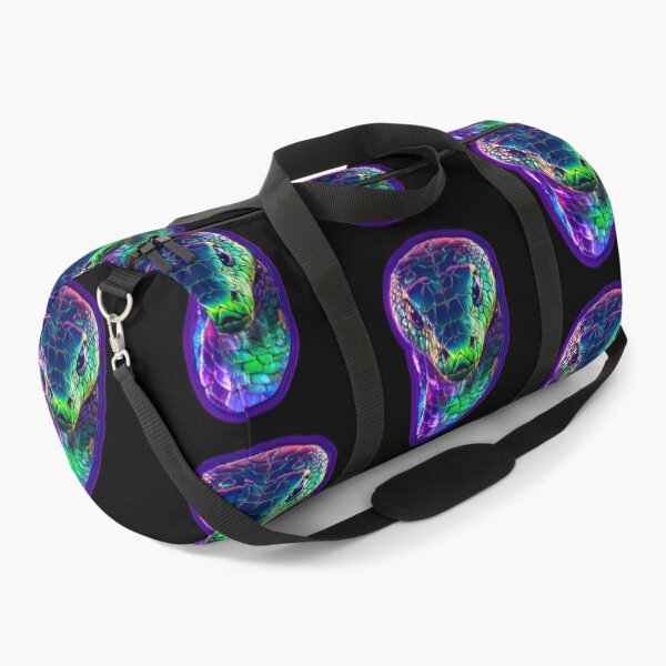 Item preview, Quantum Serpent: Neon Cobra Realm designed and sold by AI-Only Creations.
