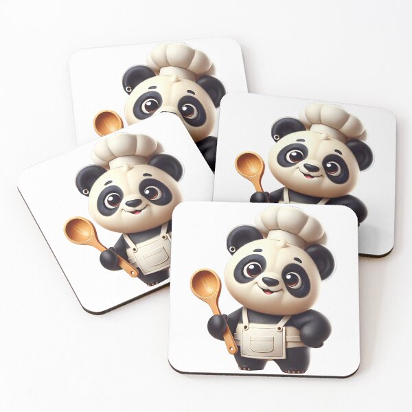 Item preview, Cute Panda Chef Design designed and sold by DesignHub.