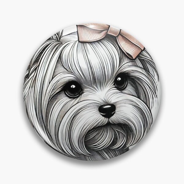 Item preview, Shandy Yorkshire Terrier Fur Bae BAMBA designed and sold by BambaAesthetics.
