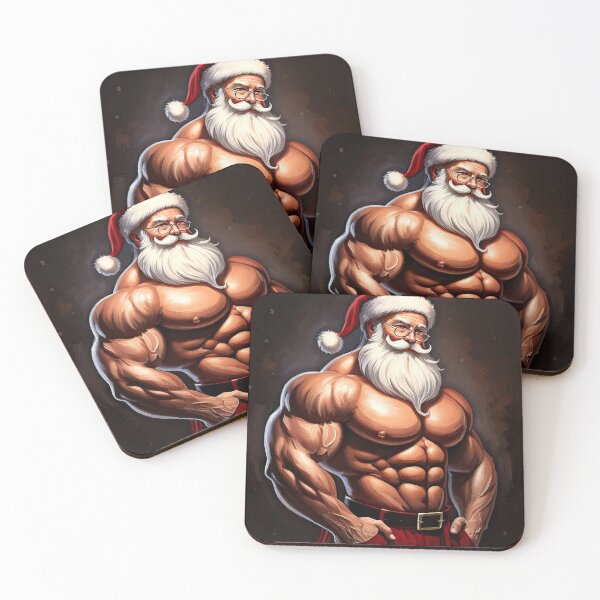 Item preview, Modern Sexy Santa Claus designed and sold by ArtFactoryAI.