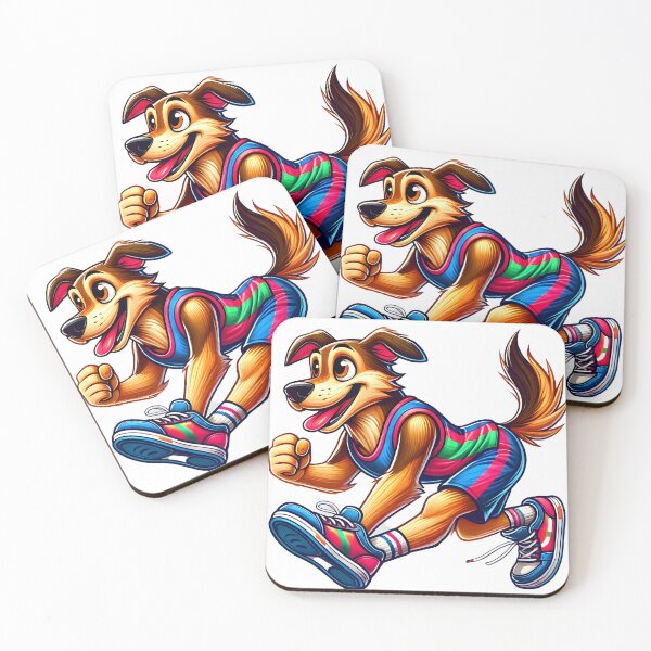 Item preview, Dog Jogging Art Design designed and sold by DesignHub.