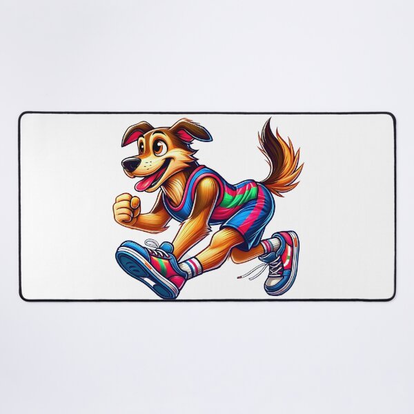 Item preview, Dog Jogging Art Design designed and sold by DesignHub.