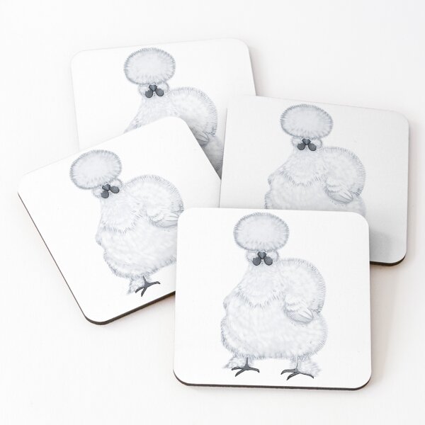 Item preview, Silkie Chicken designed and sold by KarnelianKallie.