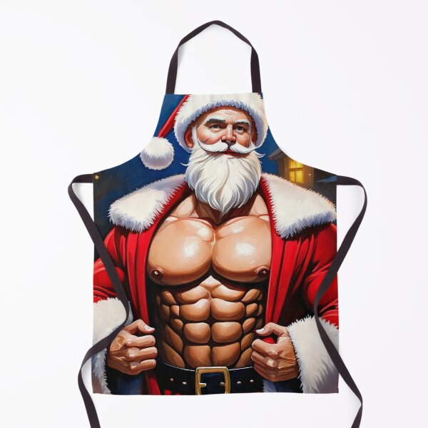Item preview, Modern Sexy Santa Claus designed and sold by ArtFactoryAI.