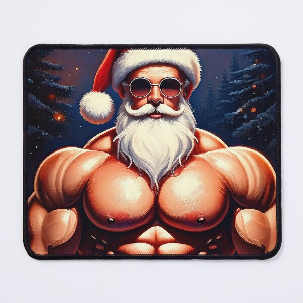 Item preview, Modern Sexy Santa Claus designed and sold by ArtFactoryAI.