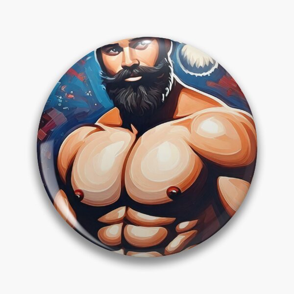 Item preview, Modern Sexy Santa Claus designed and sold by ArtFactoryAI.