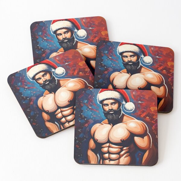 Item preview, Modern Sexy Santa Claus designed and sold by ArtFactoryAI.