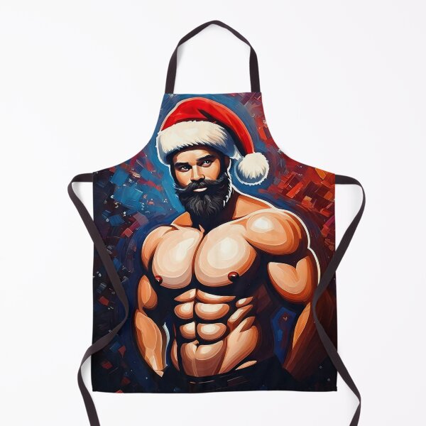Item preview, Modern Sexy Santa Claus designed and sold by ArtFactoryAI.