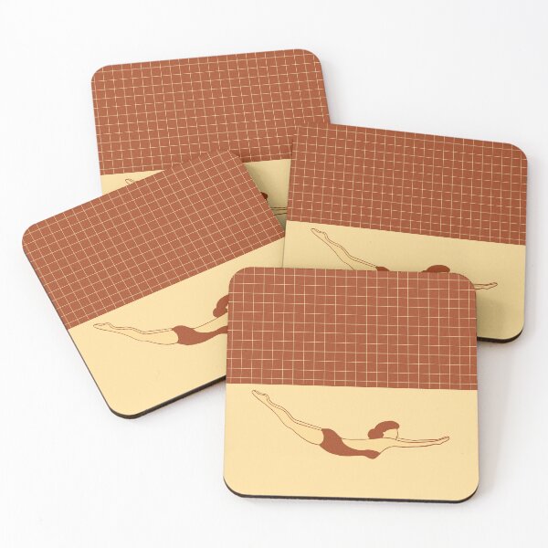 Item preview, Retro swimming woman designed and sold by bigmoments.