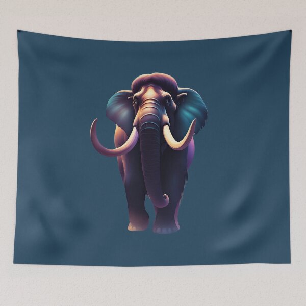 Item preview,  Awesome prehistoric mammoth designed and sold by Purr95.