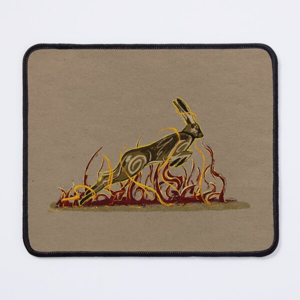 Item preview, The Hare Runs into the Fire designed and sold by FrancineCarrel.