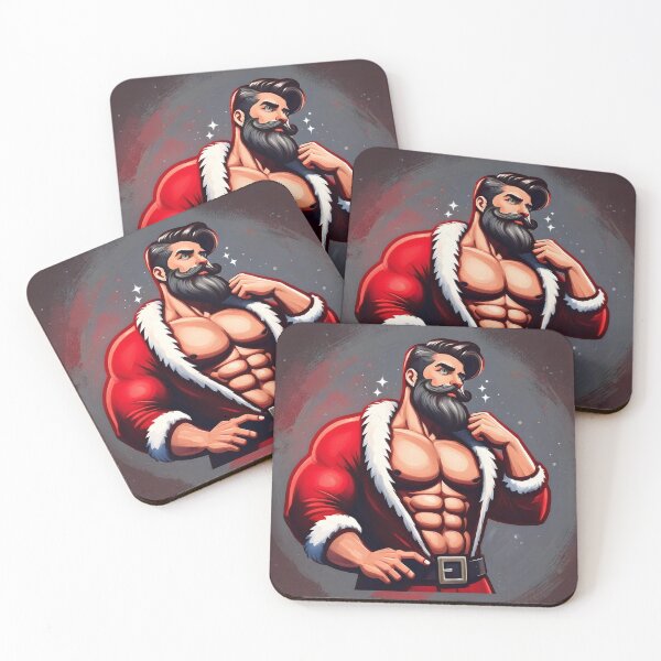 Item preview, Modern Sexy Santa Claus designed and sold by ArtFactoryAI.