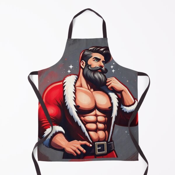 Item preview, Modern Sexy Santa Claus designed and sold by ArtFactoryAI.