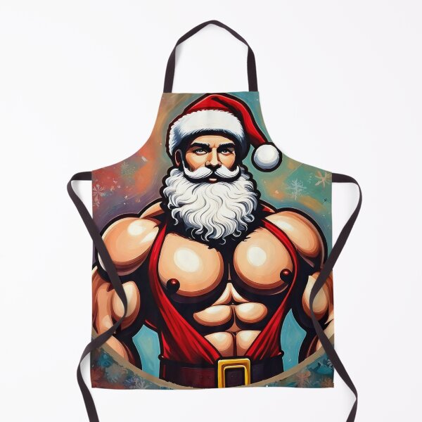 Item preview, Modern Sexy Santa Claus designed and sold by ArtFactoryAI.