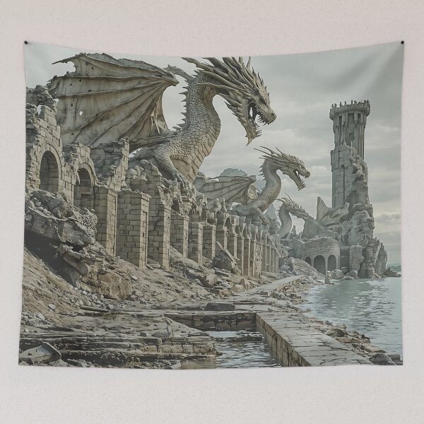 Item preview, Sentinels of the Forgotten Keep: Dragons of the Mist designed and sold by oanaunciuleanu.